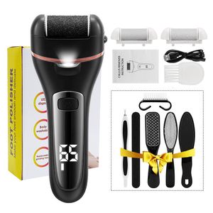 Foot Massager Electric Pedicure Tools Foot Care Fiels Obcasy nogi Usuń twardą pękniętą martwą skórę kalus do usuwania stóp Pliki Foot Files Clean Care Machine 230308