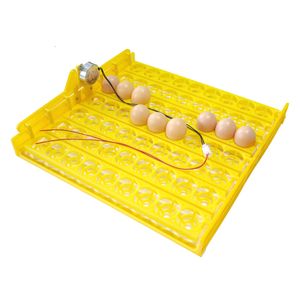 Forniture per piccoli animali Incubatrice da 63 uova Vassoio girevole Polli Anatre e altro pollame Attrezzatura per incubazione automatica 230307