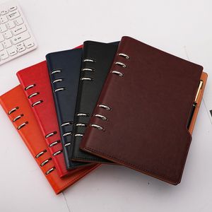 Notepads A5 notebook Business office stationery Notepad loose leaf notebook binder note journal notebook 230309