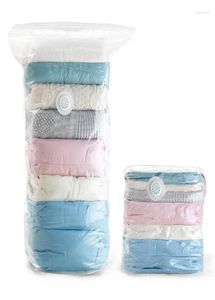 Хранение одежды НЕТ насоса нуждаются в вакуумных мешках для одеял одеяла одеяла Свитера Подушки Домашняя компрессия уплотнения Saver5500489