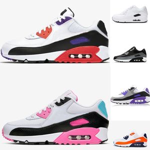 2022 Top Men Running Shoes Chaussures Sports Sports 90S Bred Lucha Libre à peine Rose Peace Valentin Salle Black Trail Team Gold Trainers Sneakers 774