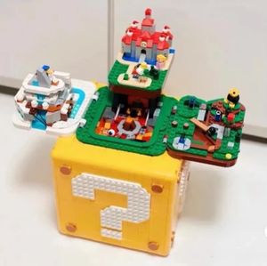 Bloklar Süper 64 Soru Mark Model Tuğlalar Oyun Oluşturma Çocuklar İçin Eğitim Oyuncakları Doğum Günü Hediyeleri Fit 71395 230309