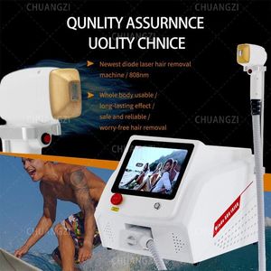 2000w Diodo Laser 755 808 1064nm Remover o comprimento de onda da máquina, instrumento de beleza rejuvenescimento da pele