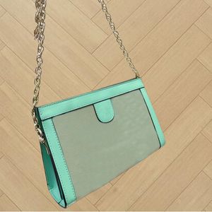 Torby krzyżowe z łańcuchem Ophidia G0001 Mini Body Bag Designer torebki