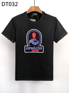 DSQ Phantom Kaplumbağa Erkek Tişörtleri Erkek Tasarımcı Tişörtleri Siyah Beyaz Geri Serin T-Shirt Erkekler Yaz İtalyan Moda Sıradan Sokak T-Shirt Üstleri Plus Boyut M-XXXL 60279