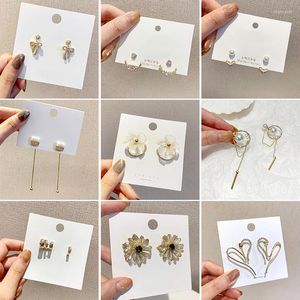 Ohrstecker Elegant Exquisit Simulation Perle Schmetterling Herz Für Frau Klassisch Schmuck Luxus Party Mädchen Ungewöhnlich