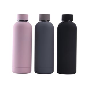 Water Bottles Exquisite Vacuum Flask Stainless Steel Portable Thermos Bottle Outdoor Sports Water Bottle Big Belly Cup Drink Bottle Travel Mug 230309