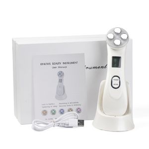 Ansiktsvårdsenheter ansikte Skin EMS Mesoterapi Electroporation RF Radio Frequency LED Pon Skin Care Device Face 2230308