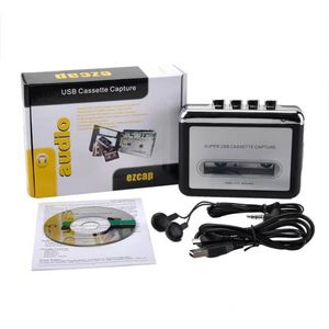 Ezcap218 USB-Kassetten-Capture-Player, Kassette auf PC, alte Kassette in MP3-Format, Konverter, Audio-Recorder, Walkman mit Auto-Reverse