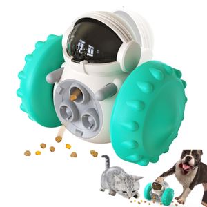 Giocattoli gatti slow alimentatore per cani interattivo divertimento divertimento puzzle game game bilanciatore 230309