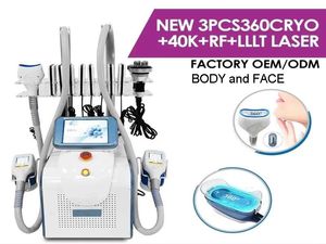Fat Freeze Lipo Laser Slimming Machine Cryotherapy Criolipolysis Cavitation Cellulite Removal Fat Burning Body Sculpting Equipment Double Chin Remover