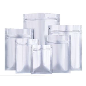 Aluminiumfolie mit flachem Boden, selbstdichtende Beutel, dicker Aufbewahrungsbeutel für Lebensmittel, Vakuumierer, Lebensmittelverpackung, Tee, lichtbeständig, LX3332