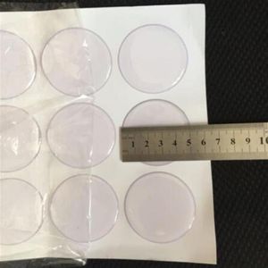 Decorative Stickers 2inch 50MM 3D Dome Circle Round Clear Epoxy Sticker For DIY Self Adhesive Crafts Jewelry Home Decoration291C