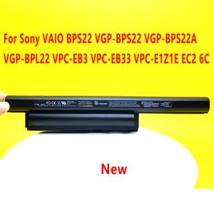 タブレットPCバッテリー新しいラップトップバッテリーBPS22 VGP-BPS22 VGP-BPS22A FORSONY VAIO Eシリーズ