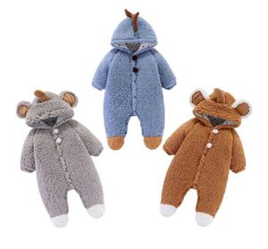 Pajamas Baby Girl Winter Clothes Newborn Baby Clothes 0 To 18 Months Toddler Winter Outfit Footed Pajamas Baby T2210317765712