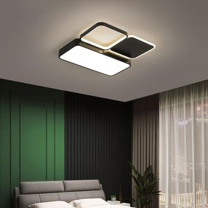 Światła sufitowe Nordic Ended Iron Monted Optorss LED Panel Lampa salonu Luminaria Luminaria