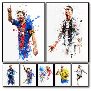 Wholesale sales of football shirts star posters, canvas paintings and decorative paintings