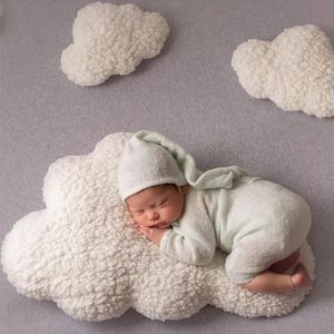 Подушки рождены реквизит стиль подушка Пография детская облачная подушка сеанс Pogreer Studio Poprop Accessories 230309