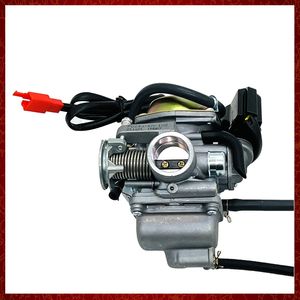 24mm Motorcycles PD24J Carburetor Electric Choke for Honda GY6 125cc 150cc Scooter ATV 4 stroke MHY06