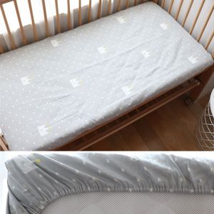 Sängkläder sätter baby barnsäng monterad lakan för född bomulls crib lakan för barn madrass täckskydd 120x70 cm tillåt anpassning gör 230309