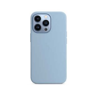 Apple 13 Mini Cep Telefonu Kılıfı için Koruyucu Telefon Kılıfı Sıvı Silikon İPhone13 Pro Max Manyetik Cazibe Mini Animasyon Case8df7