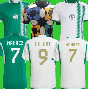maillot Algerie 2022 2023 Soccer Jersey 22 23 Algérie ATAL DELORT BENNACER kits maillot de football MAHREZ FEGHOUL uniformes équipement