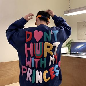 Mens Hoodies Sweatshirts Privathinker Colorful Foaming Printing Sweatshirt For Men Loose Fashion Korean Clothing Hip Hop Streetwear Autumn Male Hoodie 230308