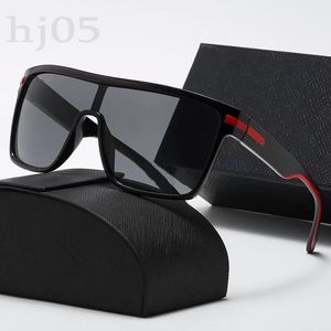 Kadınlar Erkek Gözlük Lüks Tasarımcı Güneş Gözlüğü Modaya uygun UV Koruma Occhiali Büyük Boy Baskı Polarize Güneş Gözlüğü Moda Aksesuarları PJ040 C23