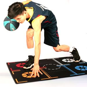 Bälle Professionelle Beinarbeit Basketballmatte Dribbling Trainingsgeräte Übungsmarkierung Gripmat für Fähigkeiten 230308