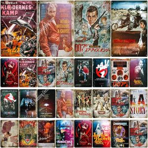 Classic Movie Poster Wall Decor Film Metal Tin Sign Metal Plaque Metal Vintage Poster for Bar Pub Club Man Cave Decorative Plate 30X20cm W03