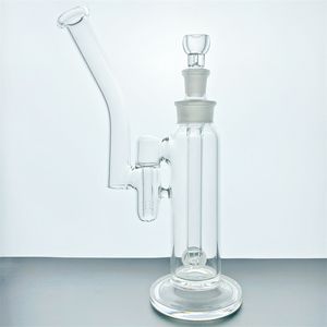 Bang en verre facile à nettoyer barboteur pipe à fumer en verre pipes à eau bongs avec 1 perc pièces amovibles (GB-296)