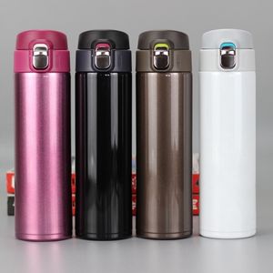 Water Bottles High Quality Portable Thermos Bottle Girl/Boy Stainless Steel Water Bottle Vacuum Flasks Insulated Cup High Capacity Student Tra 230309