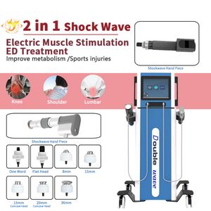 Pneumatisk ESWT Acoustic Radial Shockwave Therapy Machine för ED -behandling/ Onda de Choque Shock Wave TherPay Equipment Body Pain Relief299