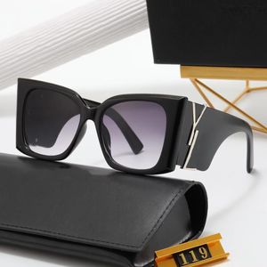 Süße Damen-Sonnenbrille mit großem Buchstaben, Katzenauge, Luxus-Designer-Sonnenbrille, Reise-Strand-Sonnenbrille, 6 Farben