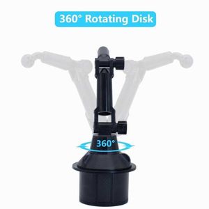 Long Arm Universal 360 Degree Adjustable Cup Holder Cradle for Cell Phone Stand Car Mount