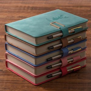 Блокнот 416 страниц A5 Lock Book Book Planner Planner Leather Journal Journal Stateepad Botore Adgenda Organizer для путешествий. Классика 230309