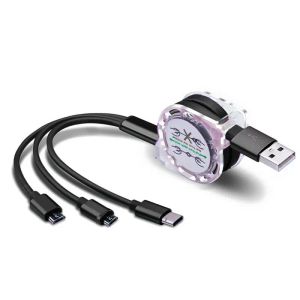 Zaneleżne multi USB kabel ładowania mikro typu C dla Samsung Galaxy komórkowy telefon wielokrotny kabel ładowarki