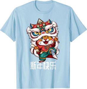 Herren T-Shirts Chinesisches Sternzeichen Jahr des Tigers Chinesisches Neujahr 2022 T-Shirt G230309