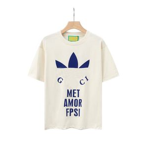 ヒップホップストリートTシャツ滑走路スタイル印刷された短袖シャツ高級なカスタマイズされた女性の男性用Tシャツスポーツウェア衣類S-3XL