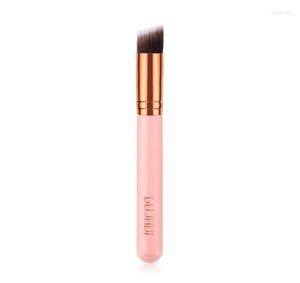 Makeup Smures Single Brush Tool Pink Gold ukośne narzędzia do urody