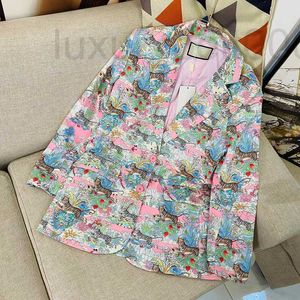 Women's Suits & Blazers Designer Women Tiger Coats Latest Print Blazer Ladies Personality Charm Coat Seasons Jackets YG42