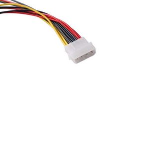 SATA 어댑터 케이블 IDE 4PIN 남성에서 3 포트 여성 스플리터 하드 드라이브 전원 공급 장치 22cm