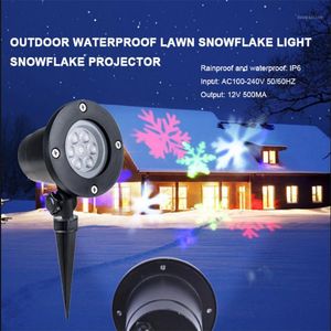 Juldekorationer projektorbelysning xmas lampor Portable Lawn Lamp Moving LED Party Decor Beautiful1