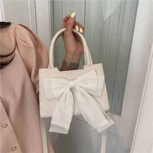 Shoulder Bags Sweet Bag Autumn 2023 Trendyol Elegant Handbags for Women Party Casual Bolso Mujer All Match Bow Tie Female 230309