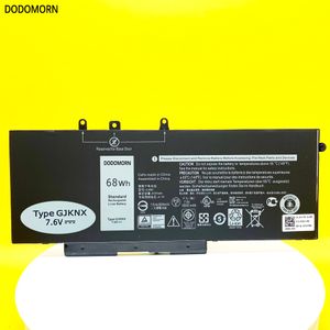 Tablet PC -batterier Dodomorn GJKNX Laptop Battery för Dell Latitude 5480 5580 5490 5590 5491 5495 för Dell Precision 3520 3530 7