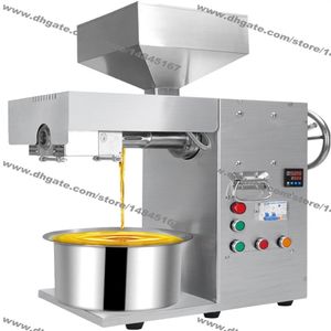 Heavy Duty 110v 220v Electric Nut Seeds Automatic Oil Press Machine Olive Oil Press Extractor Pressing Machine216n