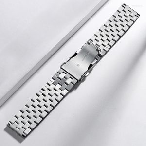 Assista Bands Metal Strap 22mm Classic Quickless Stainless Steel Luxury Moda Substituição Universal