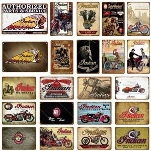 Retro American Classic Motorcycle tin decor Metal Sign Vintage Metal Plates Home Bar Garage Decor Cafe Pub Decorative Plates Art tin Poster size 30x20cm w02