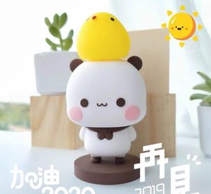 Blind Box Mitao Panda Spännande Lucky Bag Blind Box Collectible Cute Action Kawaii Toy Figures Mystery Box Surprise 230309