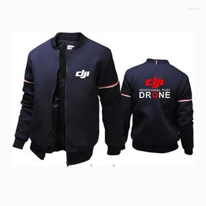 Herren Hoodies Sweatshirts Frühling und Herbst DJI Berufspilot Drohne Bequeme Streetwear Patchwork High Street Print Hara